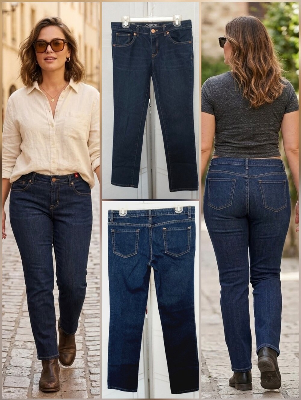 ❤️CHEROKEE❤️ Skinny Moulant jeans 🤍Size 14P